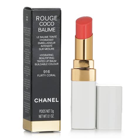 chanel rouge coco baume hydrating beautifying tinted lip balm